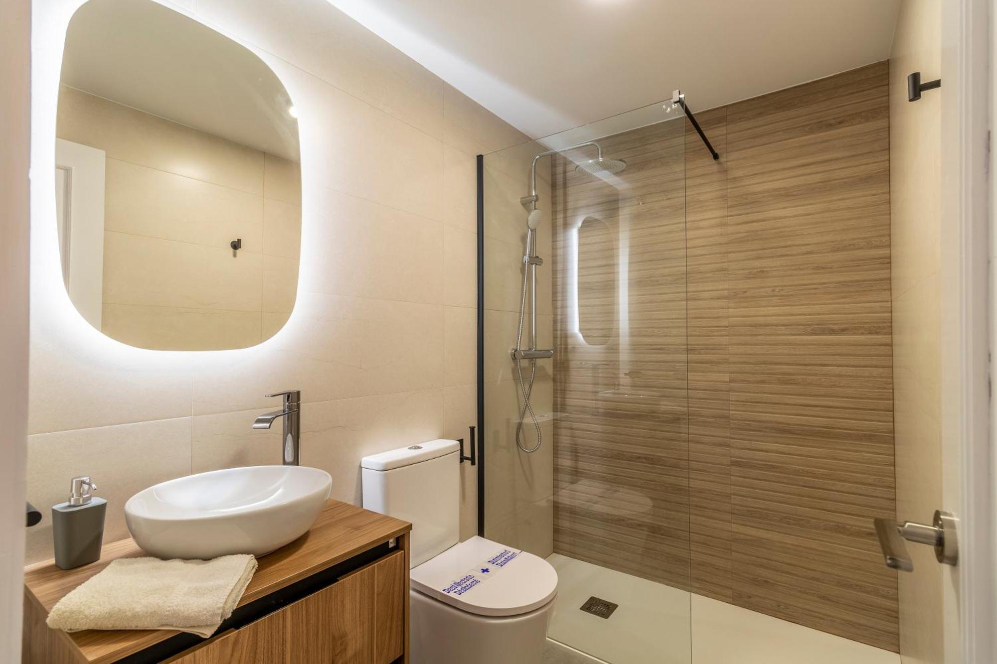 Rentitspain Moderno Apartamento Calaverde Frente Al Mar サロブレーニャ エクステリア 写真